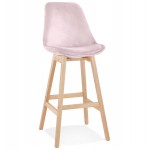 Design-Stuhl aus Polypylen Indoor-Outdoor SILAS (blau)