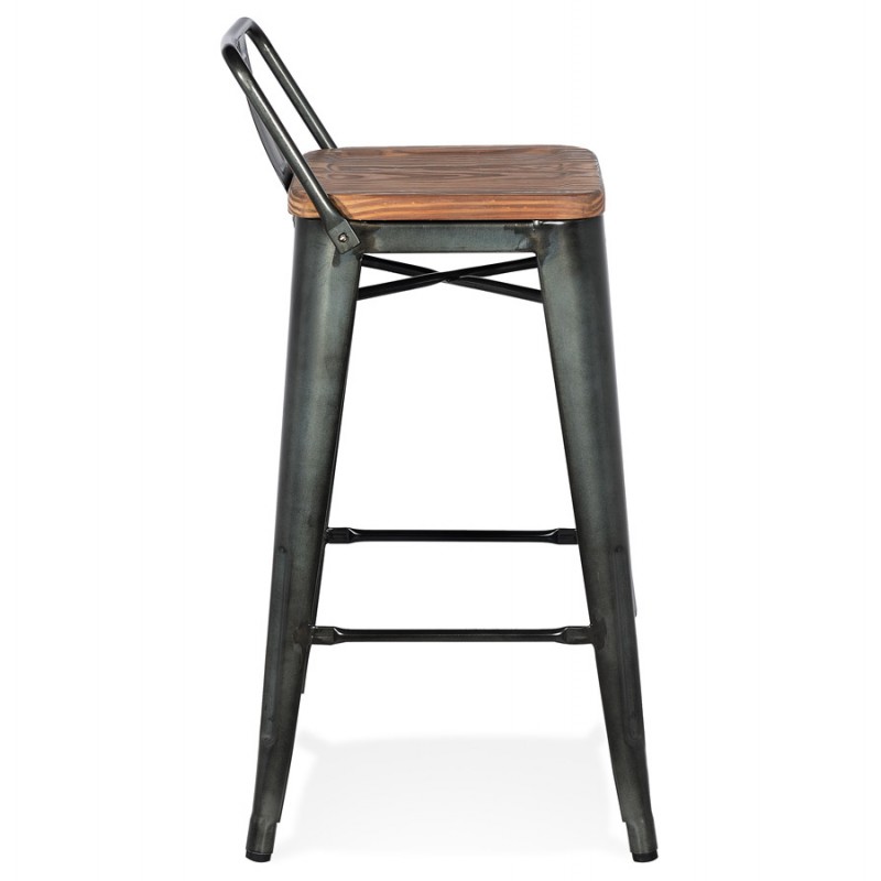 Industrial mid-height snack stool WESTOOL MINI (natural) - image 62446