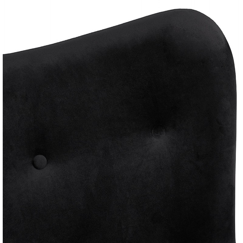Sesselfüße aus Samt aus schwarzem Holz EMRYS (schwarz) - image 62977