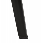 Silla con reposabrazos en pies de metal negro ORIS (gris)