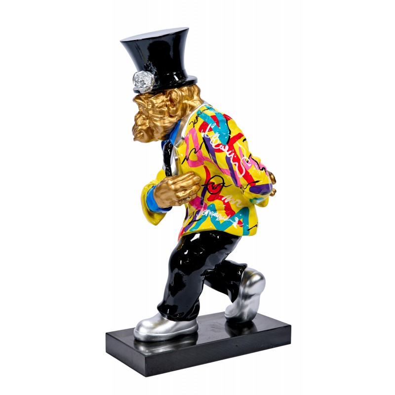 Estatua decorativa de resina MONKEY PEDROS (H66 cm) (multicolor) - image 63230