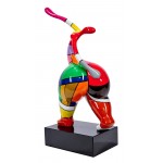 Decorative resin statue DANSEUSE NINON (H61 cm) (multicolored)