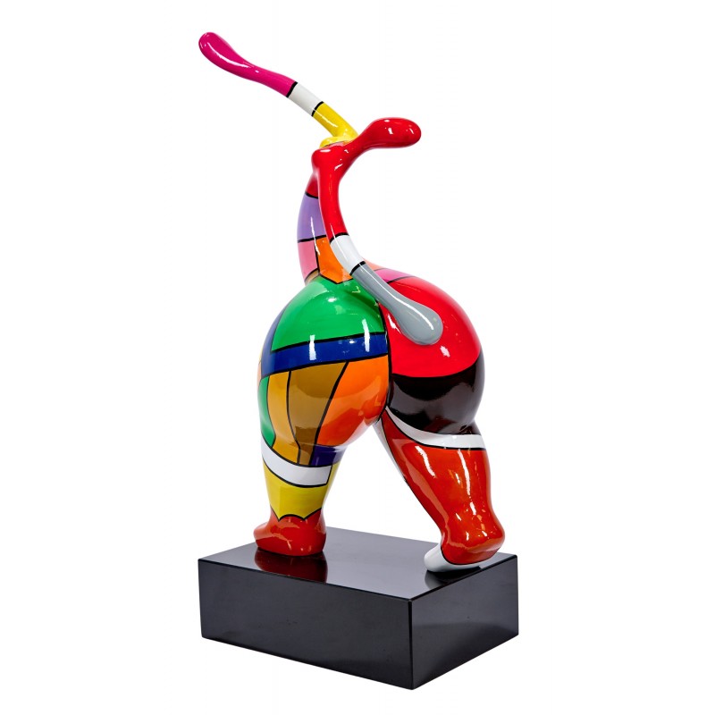 Decorative resin statue DANSEUSE NINON (H61 cm) (multicolored) - image 63238