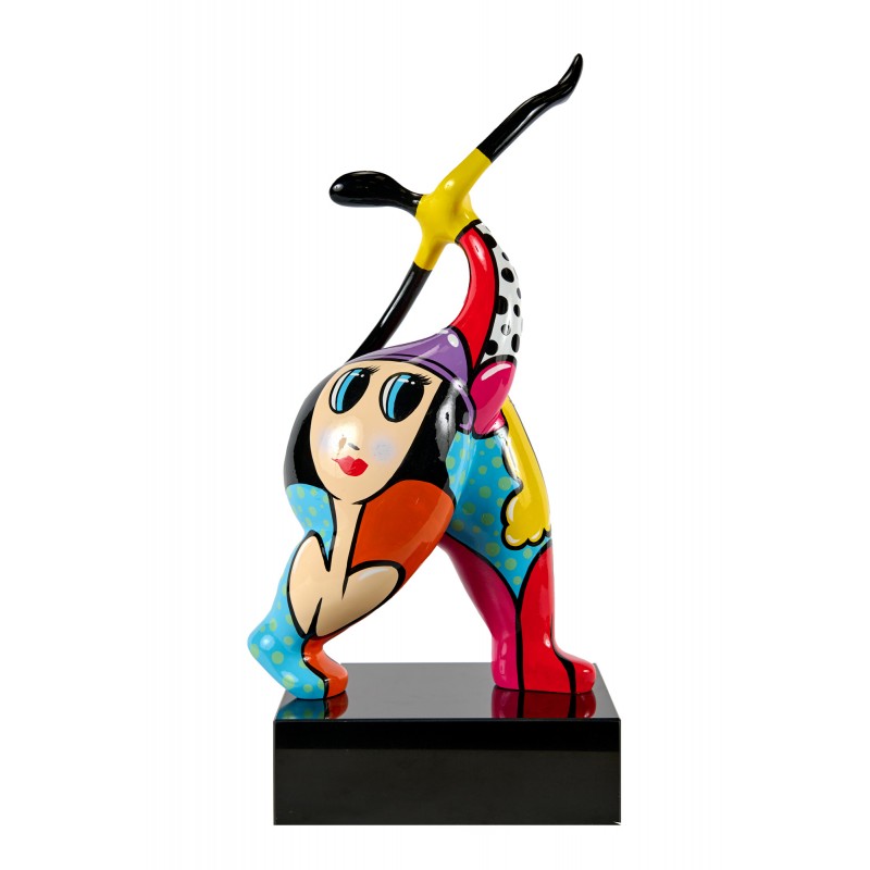 Estatua decorativa de resina BESTIE DANCER (H61 cm) (multicolor) - image 63264