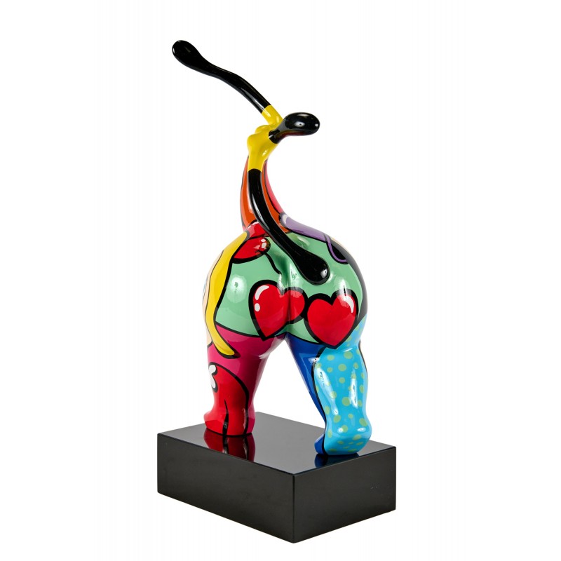 Estatua decorativa de resina BESTIE DANCER (H61 cm) (multicolor) - image 63265