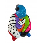 GORILLE decorative design statue in fiberglass (H112 x W80 cm) (multicolored)