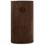 RAOUL Mango Wood Bar Cabinet (90x164 cm) (Brown)
